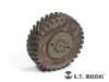 E.T. Model ER35-041 Modern U.S. M1070 Truck Tractor Weighted Road Wheels For HOBBYBOSS 85502 1/35